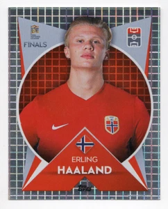 #61 Erling Haaland Topps The Road to UEFA Nations League Finals 2022-23 Sticker - Picture 1 of 2