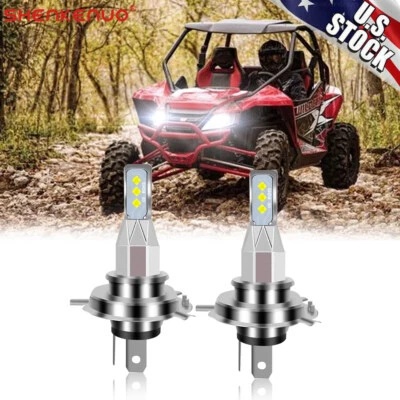 9003 LED Headlight Bulb Kit For Arctic Cat 50 90 150 250 300 350 366 400 425 450 - Image 1 of 4