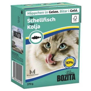 Bozita Cat Häppchen in Gelee Schellfisch | 16x 370g Katzenfutter nass - Bild 1 von 1