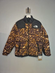 The North Face 700 - Coal Brown Lhotse Down Puffer Jacket - Size Small - Picture 1 of 10