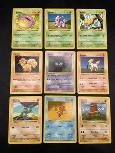 Base Set Shadowless 1999 Vintage Pokémon Card Collection Lot MP/HP - Picture 1 of 20
