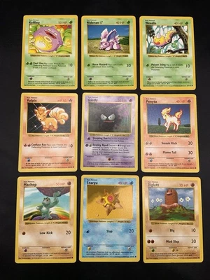 Base Set Shadowless 1999 Vintage Pokémon Card Collection Lot MP/HP - Image 1 of 4