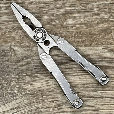 M4 Sebertool EUA raro multifuncional aço inoxidável usado - Imagem 1 de 4