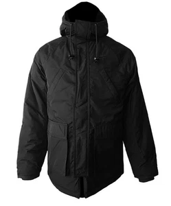 Nike Hombres NSW Club Fleece Chaquetas Therma-Fit Negro Parka Jersey Abrigo F... - Imagen 1 de 7