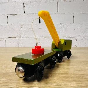 Breakdown Train Flatbed - Thomas the Tank Engine & Friends Wooden Railway Trains - Picture 1 of 12