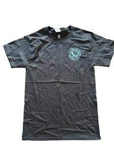 The ODJ Project Shirt Mens Small Black Skull Headphones Graphic Custom Ink Hanes - Picture 1 of 6