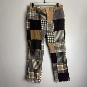 Pantaloni eleganti vintage lavorati con toppa - Foto 1 di 10