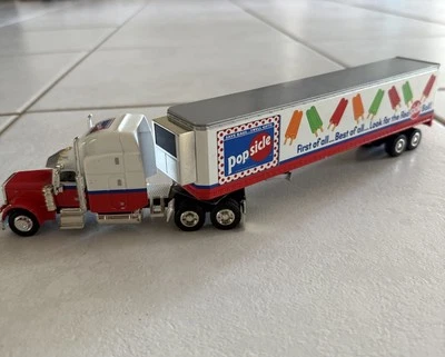 Semirremolque Liberty Classics Popsicle Peterbilt fundido a presión 1/64 envío rápido Foto 1 de 4