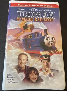 Thomas and The Magic Railroad VHS 2000 Columbia Tri Star Home Video Rated G Kids - Picture 1 of 4