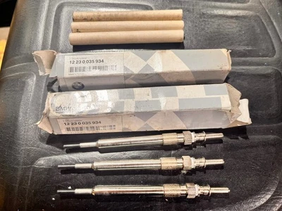 3 off - Genuine BMW Glow Plugs - X1 X2 X3 X4 X5 X6 SERIES - Image 1 of 2