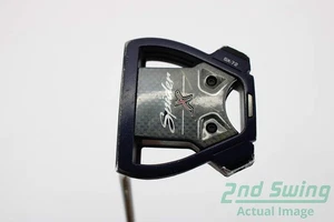 TaylorMade Spider X Navy Single Bend Putter Steel Left 35.0in - Picture 1 of 8