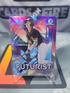 2021 Bowman Chrome Robert Hassell Futurist #FUT-RH San Diego Padres - Picture 1 of 2