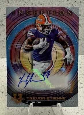 2022-23 Bowman Inception U - Trevor Etienne Auto Florida NFL Draft Rookie - Image 1 of 2