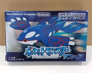 NINTENDO Pokemon Sapphire GBA Spiele Aus Japan - Bild 1 von 11