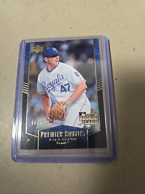 2007 RYAN BRAUN UPPER DECK PREMIER  ROOKIE CARD. KANSAS CITY ROYALS. 067/199. - Image 1 of 2