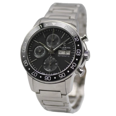 CHARRIOL Alexander C C Cronógrafo Automático AC42A.930.001 Esfera Negra 42mm Foto 1 de 4