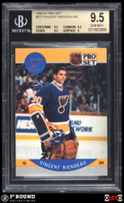 POP 1: Vincent Riendeau RC BGS 9.5: 1990-91 Pro Set Rookie Card Gisto
