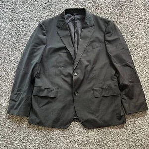 Bonobos Marzotto Wool Athletic Fit Blazer Sport Jacket Suit Black Wool Mens 42 S - Imagen 1 de 11
