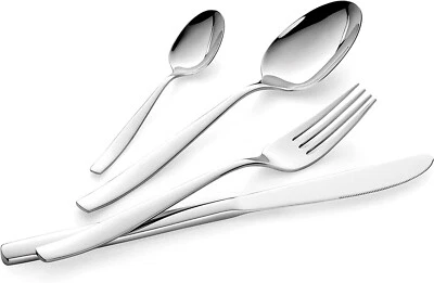 Lagostina Servizio posate 24 pezzi Dalia forchetta cucchiaio coltello inox Rotex - Immagine 1 di 4