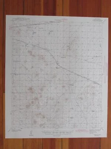 Aden New Mexico 1943 Original Vintage USGS Topo Karte - Bild 1 von 1