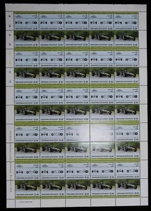AUTOMOBILES FEUILLE COMPLETE 50 TIMBRES N° 406-407 NEUFS** BONNE VALEUR. - Bild 1 von 1