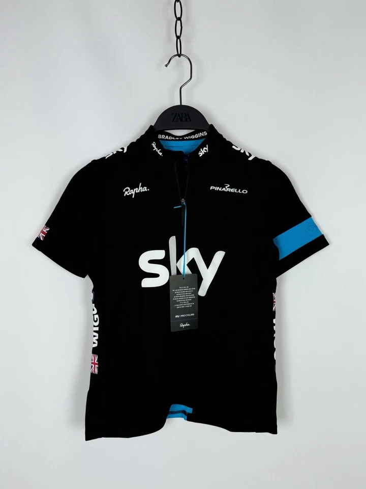 ¡Nuevo! Camiseta deportiva para aficionados Rapha Bradley Wiggins S/S Foto 1 de 4