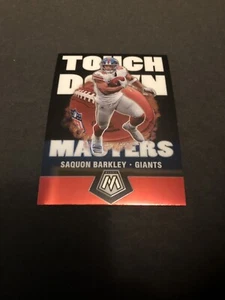 2020 Mosaic Football Touch Down Masters Saquon Barkley Philadelphia Eagles - Picture 1 of 2