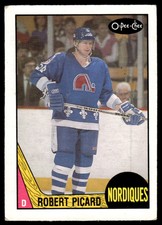 1987-88 O-Pee-Chee Robert Picard Quebec Nordiques #248