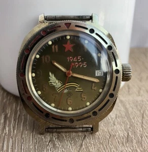 Watch Komandirskie Vostok Wostok Wristwatch USSR SSSR SU Soviet Rare Vintage - Picture 1 of 8
