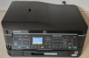 EPSON Workforce 635 All In One Printer C422A Fax Printer Scanner Works Great! - Picture 1 of 11