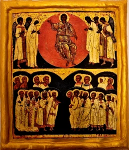 Holy Fathers & Saints Council Byzantine Russian Eastern Orthodox Icon - Picture 1 of 6