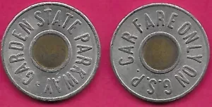 NEW JERSEY GARDEN STATE PARKWAY CAR FARE TOKENS (GSP)OBSOLETE - Picture 1 of 1
