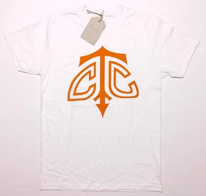 TULSA COUNTRY CLUB TCC Golf Opolis Clothing Co. T-Shirt White Orange Small S - Picture 1 of 7