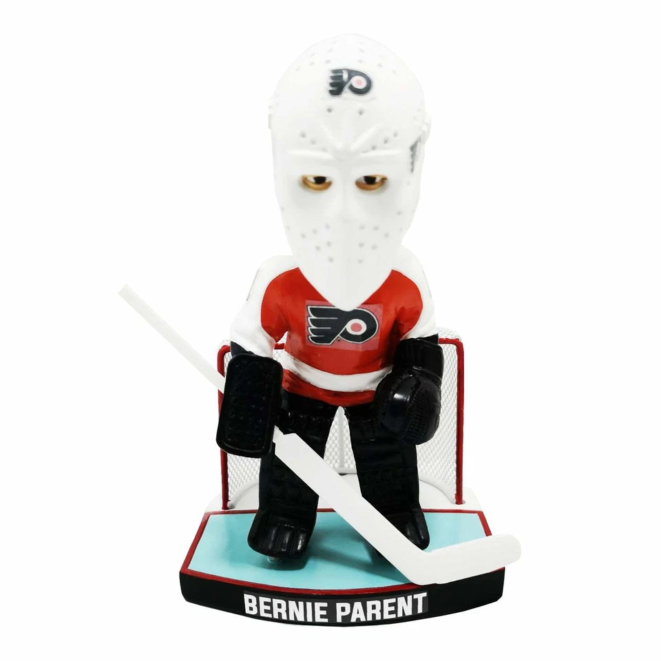 Bernie Parent Philadelphia Flyers Alumni Edición Limitada Bobblehead NHL Hockey Foto 1 de 1