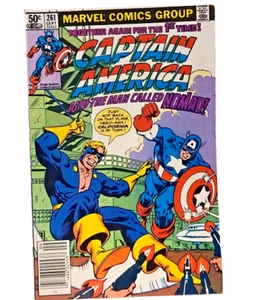 Captain America And The Man Called Nomad! - #261 - Marvel Comics - Comic Book - Imagen 1 de 5
