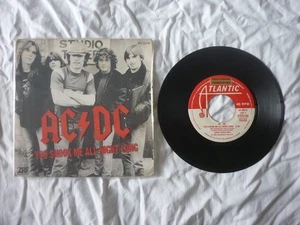 AC/DC – YOU SHOOK ME ALL NIGHT LONG PROMO RADIO STATION VINYL 7 ORIGINAL SPAIN - Picture 1 of 6