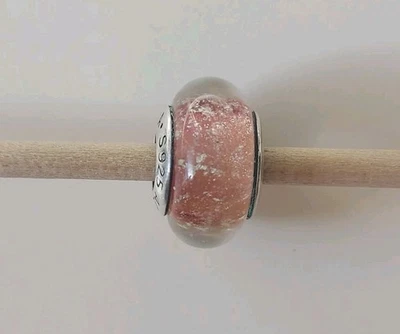 Pandora # 791645 Disney Frozen Anna Signature Cuentas de Vidrio, S925 ALE, Retirado ¡Excelente! Foto 1 de 4