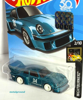 Porsche 934,5 2018 Hot Wheels Super Treasure Hunt de conjunto sellado de fábrica Foto 1 de 4