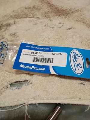 Motion Pro - 05-0072 - Cable acelerador de vinilo negro para Yamaha YZ80 TTR125E/L Y2 Foto 1 de 4