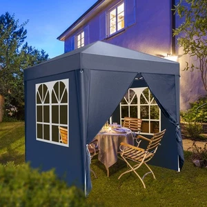 Pavillon 2x2m Faltpavillon Gartenzelt Partyzelt Festzelt faltbar Wasserdicht UV - Bild 1 von 11