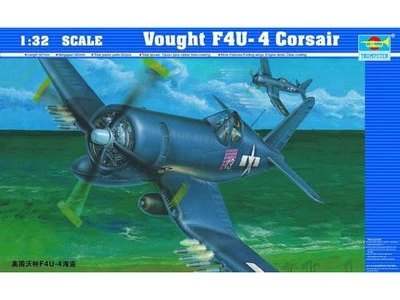 Kit Modelo Plástico Trompetista 2222 Vought F4U-4 Corsair Escala 1/32 Foto 1 de 4