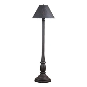 Brinton House Floor Lamp Americana Black with shade - Picture 1 of 3