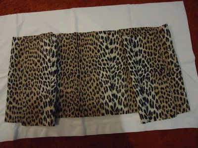 Animal Print Curtain Valance - Image 1 of 4