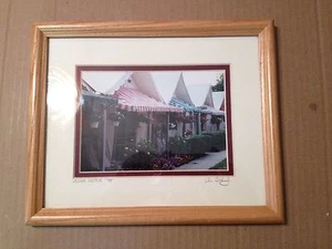 Foto enmarcada de Chris Schulz 9x11. Ocean Grove 98. Firmado, Oceangrove NJ.. - Imagen 1 de 7