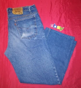 Jeans Vintage Levis 517 NARANJA Tab 36X27.5 Corte Bota Excelente Estado Hecho en EE. UU. - Imagen 1 de 3