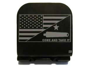 Bandiera americana / Vieni e prendilo cannone alluminio inciso cappello clip orlo-it - Foto 1 di 9
