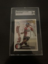 2003-04 Magic Box International All Stars Robin Van Persie Rookie Card SGC 7