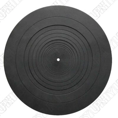 12" Turntable Platter Mat Rubber Pad For All LP Vinyl Record Players Turntable - Image 1 of 4