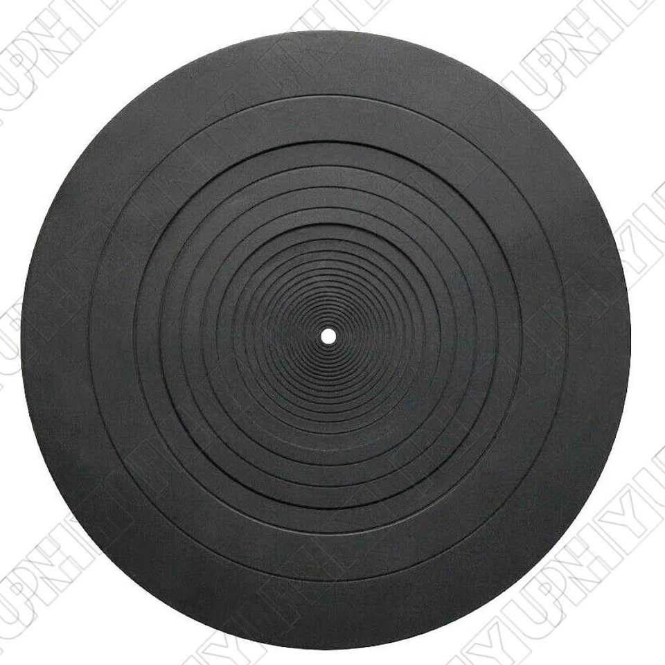 12" Turntable Platter Mat Rubber Pad For All LP Vinyl Record Players Turntable - Image 1 of 4