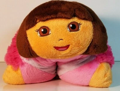 Dora The Explorer - Pillow Pet Pee Wees 11" Pillow - Nickelodeon Nick Jr. NWT  - Image 1 of 4